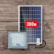 Blue Carbon 300W Solar Flood Light - 1
