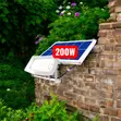 Blue Carbon 200W Premium Solar Flood Light - 1