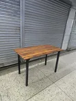 Foldable Dining Table 120x60cm - Brown - 1