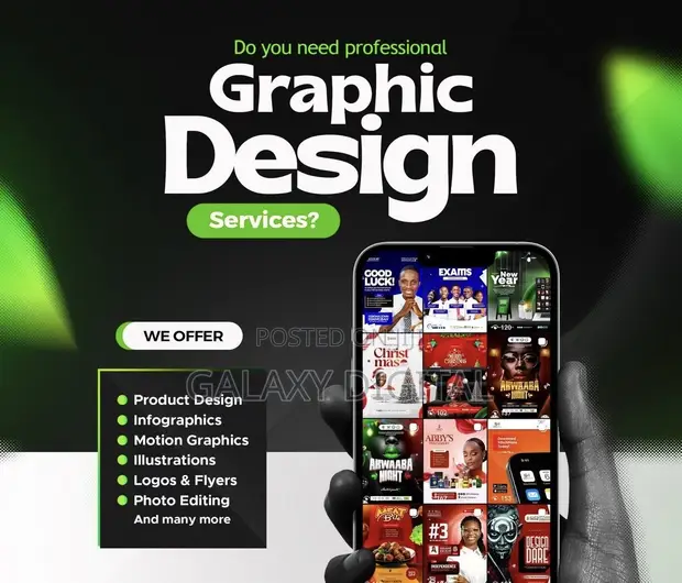 Professional Graphic Design Services: Logos, Flyers, Branding - 1