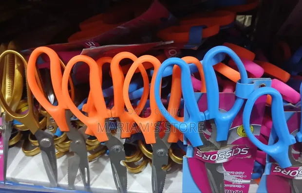 5-Inch School Scissors with Soft-Grip Handles - 1