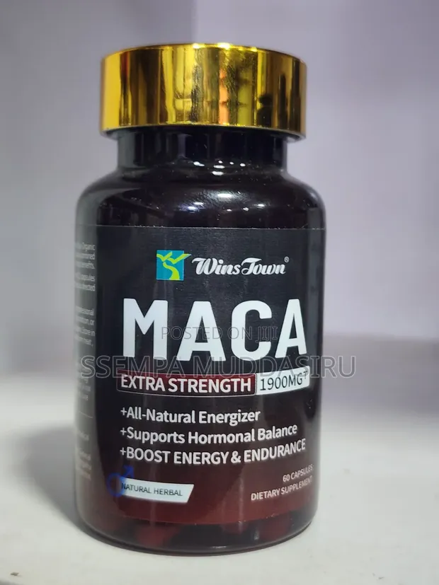 Maca Extra Strength 1900mg+, 60 Capsules - 1