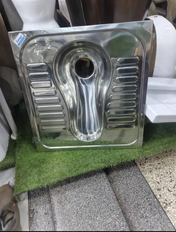 Stainless Steel Squatting Pan - 1