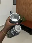 JK Vacuum Insulated Flask - 900ml (Gray) - 5
