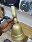 Large Brass Hand Bell - 3