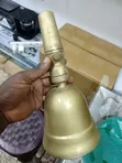 Large Brass Hand Bell - 5