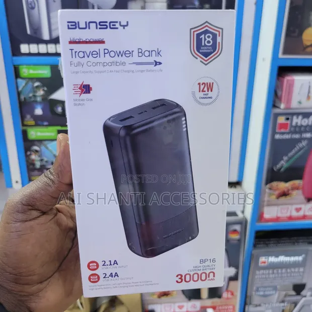 30000mAh 22.5W Travel Power Bank - 1