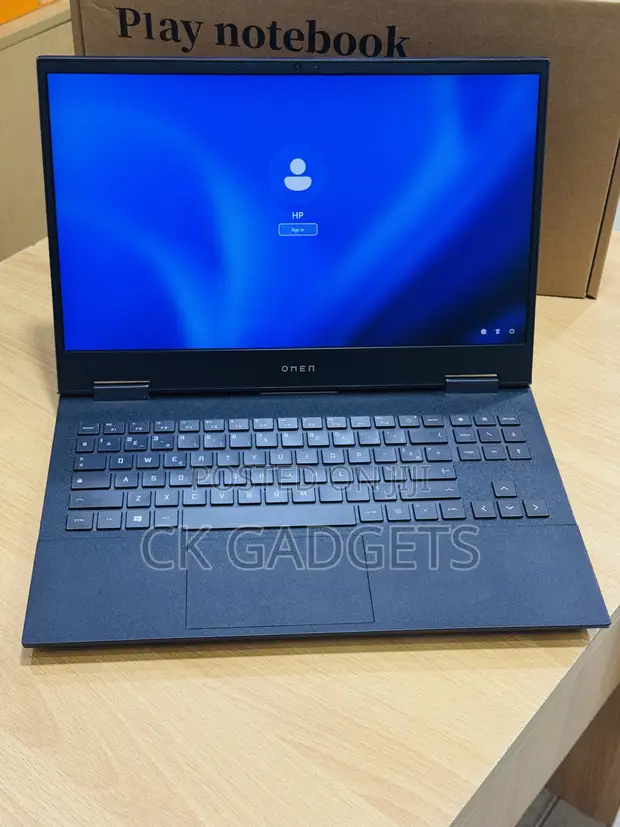New HP Omen 15 Laptop: AMD Ryzen 5, 16GB RAM, 512GB SSD - 1
