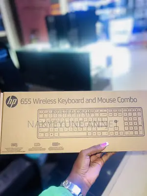 HP 655 Wireless Keyboard and Mouse Combo