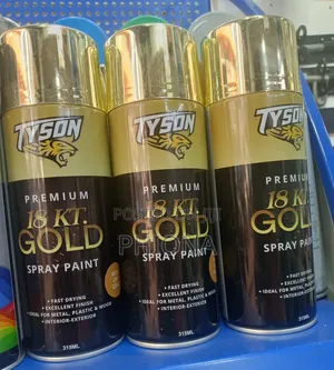 Tyson Gold & Silver Multipurpose Spray Paint