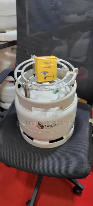 A&S 6kg Gas Cylinder with Burner and Grill