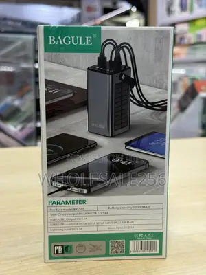 BAGULE BK-501 50000mAh Solar Power Bank, 22.5W Fast Charging