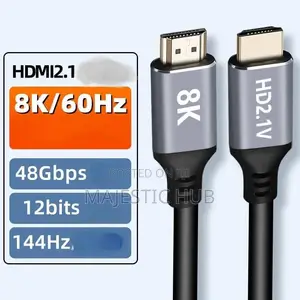 HDMI 2.1 Cable – 3M High-Speed 48Gbps UHD