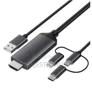 3-in-1 HDMI Adapter: Type-C / Micro USB / MHL to HDMI