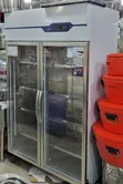 China Fresh Commercial Two-Door Glass Refrigerator - 3