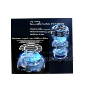 CX05 Magnetic Gaming Cooler for Tablets/iPads