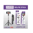 PLOKAMA Live LED 4-in-1 Selfie Stick Wireless Tripod - 2