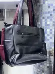 Genuine Leather Tote Bag - 1