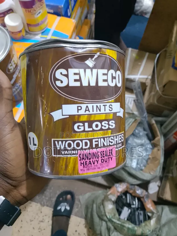 Seweco NC Clear Gloss Wood Varnish - 1L - 1