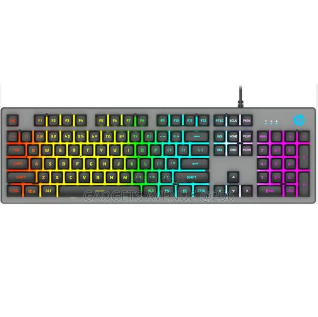 HP K500F Backlit Gaming Keyboard - 1