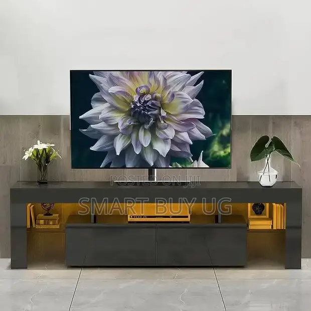 Extra Wide TV Stand | Modern Low TV Table for 65" TV - 1