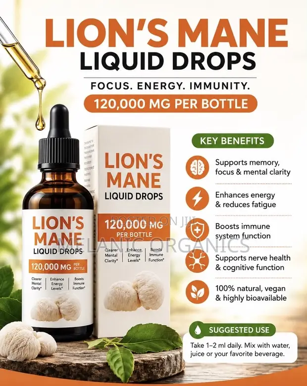 Lion's Mane Liquid Drops - 1