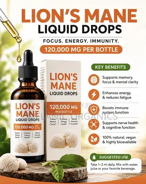 Lion's Mane Liquid Drops