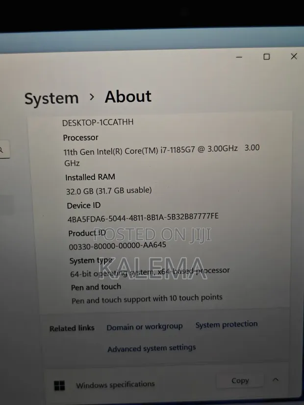 New HP Elite Dragonfly x360 11th Gen i7 32GB RAM 512GB SSD - 1