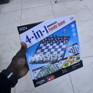 4-in-1 Family Game Board