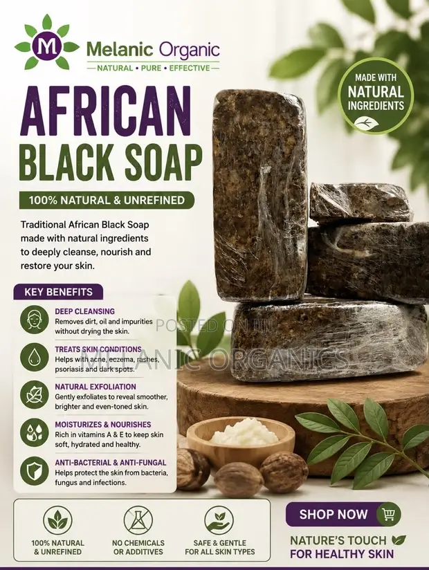 African Black Soap 250g - 1