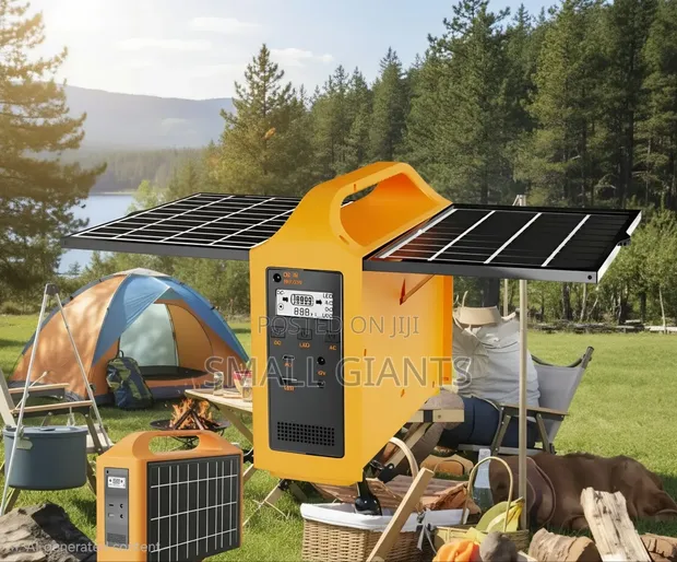 100W Portable Power Station Solar Generator - 1