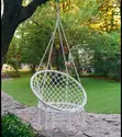 Bohemian-Style Macrame Hammock Swing Chair - 3
