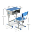 Reading Table and Chair Set - Blue and White - 3