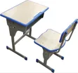 Reading Table and Chair Set - Blue and White - 5