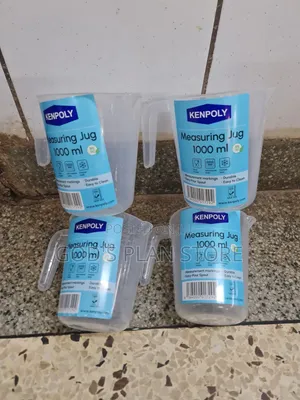 Metered Plastic Measuring Jug 1000ml