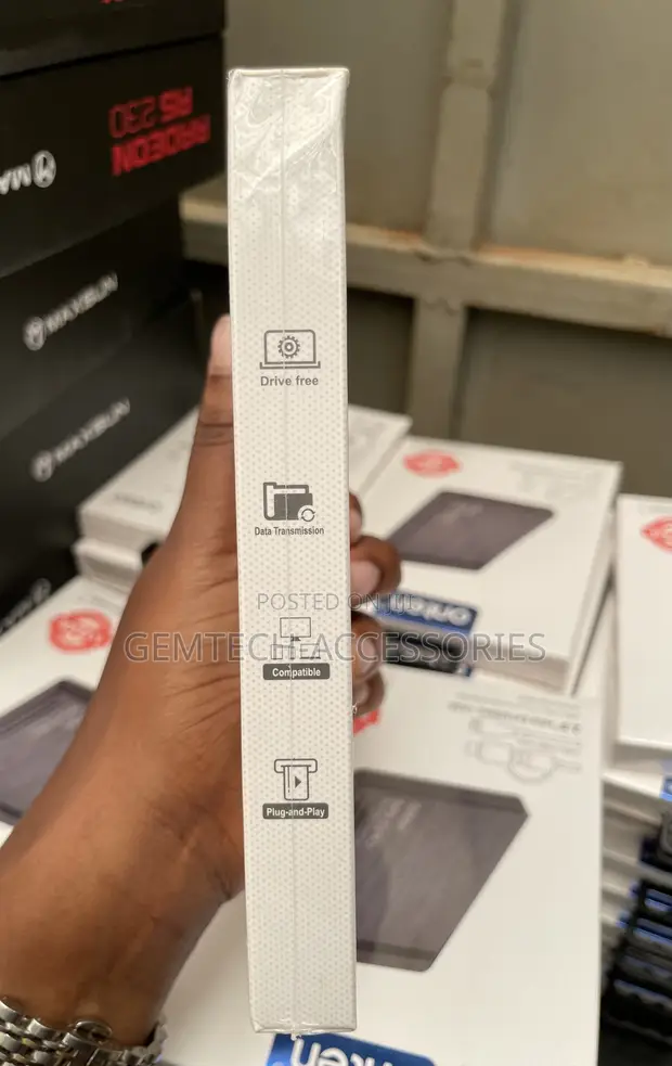 Onten 2.5-inch SATA HDD Enclosure (USB-C/A) - 1