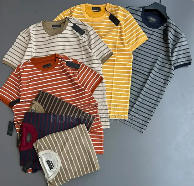 Stripped T-Shirts - All Colors - 1