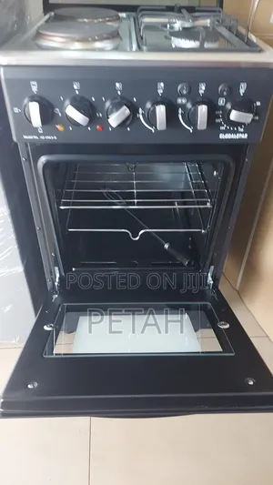 Global Star 50x50 Gas Cooker with Rotisserie & Oven Light