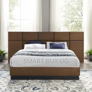 5x6 Wooden Bed Platform | Modern Luxury Design | 1.4M