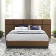 5x6 Wooden Bed Platform | Modern Luxury Design | 1.4M - 2