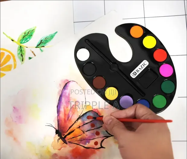 Non-Toxic Watercolor Painting Set - 1