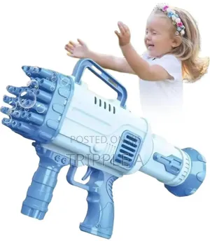 Bazooka Bubble Machine - 32 Hole Electric Bubble Gun