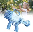 Bazooka Bubble Machine - 32 Hole Electric Bubble Gun - 2