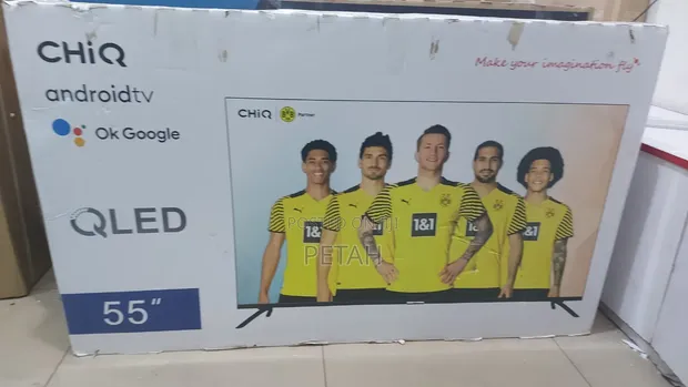 Chiq 55" QLED Smart Google TV - 1