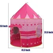 Kids Prince and Princess Play Castle Tent - 2