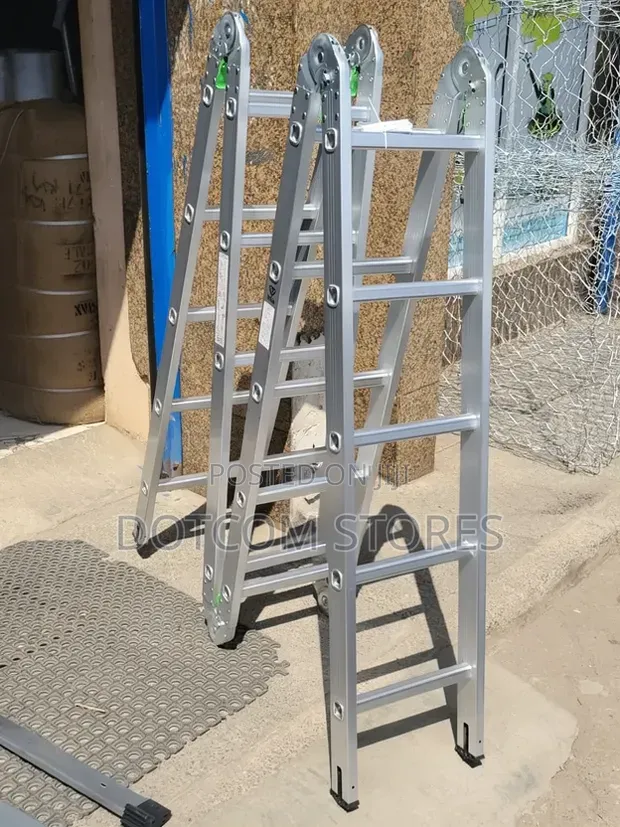 Brand New 4x5 Aluminium Multipurpose Ladder - 1