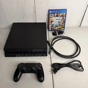 PS4 Standard Console with 2 Controllers & 10 Games