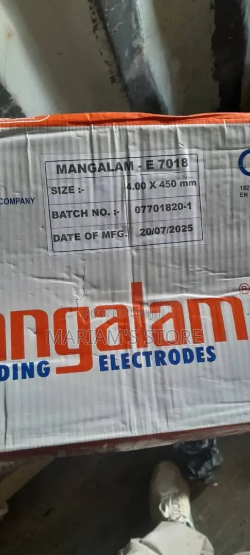 Mangalam Welding Electrodes E7018 - 1