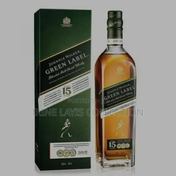 Johnnie Walker Green Label Blended Scotch Whisky 750ml - 1