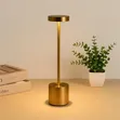 Rechargeable LED Table Lamp ~ Gold - 4